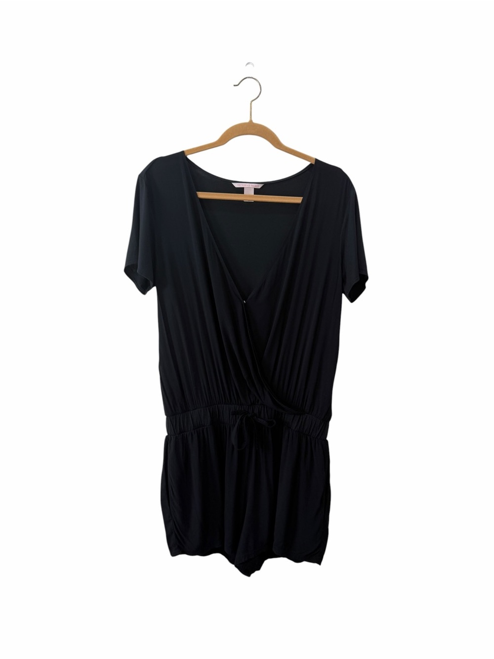Victoria's Secret Black V-Neck Romper